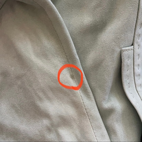 ST. JOHN Goat Suede Jacket - Picture 9 of 16